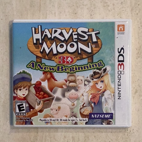 Harvest Moon 3D A New Beginning Nintendo 3DS Game Complete - Picture 10 of 11